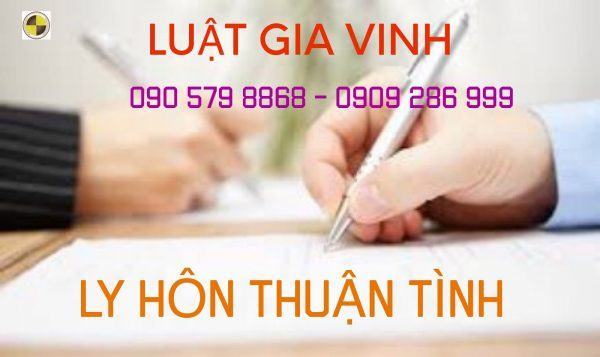 THỦ TỤC LY HÔN THUẬN TÌNH TẠI BIÊN HÒA