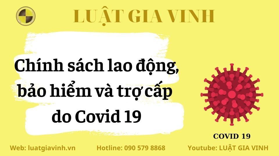 Chính sách Lao động, Bảo hiểm và Trợ cấp do dịch Covid 19